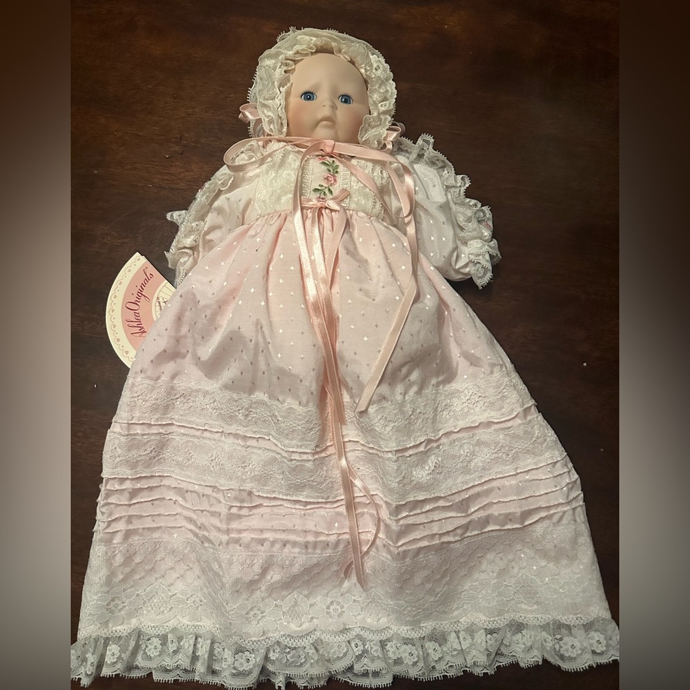 Victoria Ashlea Porcelain Musical Baby Doll